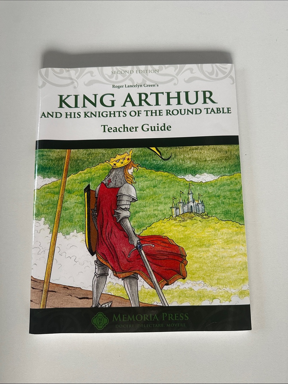 King Arthur Teacher Guide in White and Green